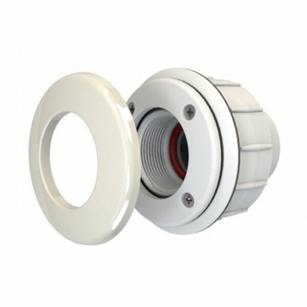 Wanddoorvoer compleet met sierring, tbv Mini-Brio+ en Mini-2