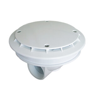 Weltico bodemput voor beton of foliebaden, Wit