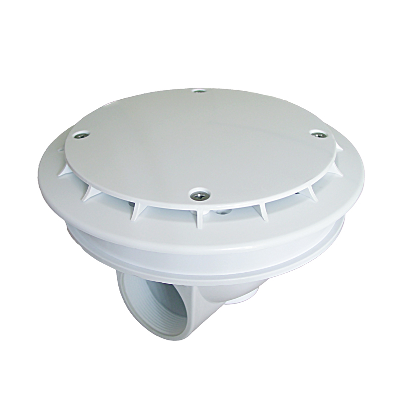 Weltico bodemput voor beton of foliebaden, Wit