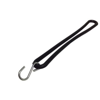 Winterzeil elastieken met S-haak 25 cm