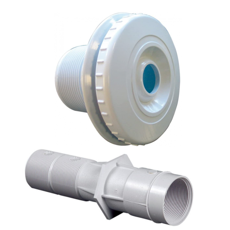 Zwembad Inspuiters voor foliebaden WIT Set 1