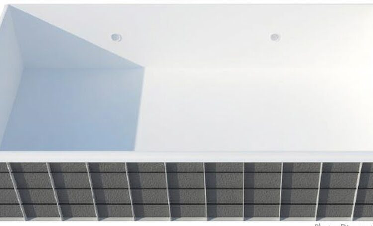 Zwembad Trend PP Wit