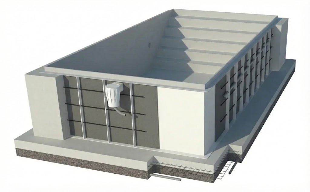 Zwembad Trend PP trap over breedte