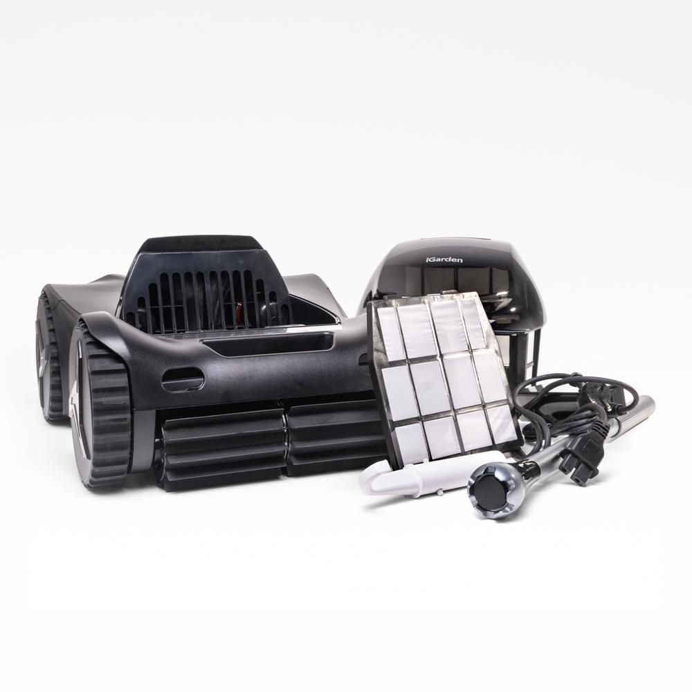 iGarden M1-100 draadloze zwembadrobot met toebehoren
