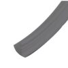 Hungstop pvc grijs, lengte per 30 meter