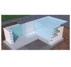 Polystyreen zwembaden