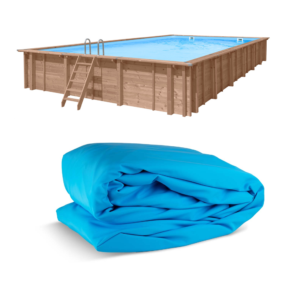 Vervangings liner rechthoekige zwembaden